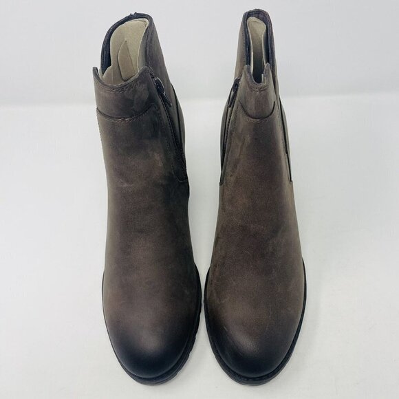 Clarks Collection Womens Size 11M Verona Step Fashion Ankle Booties Dark Taupe - Picture 4 of 8